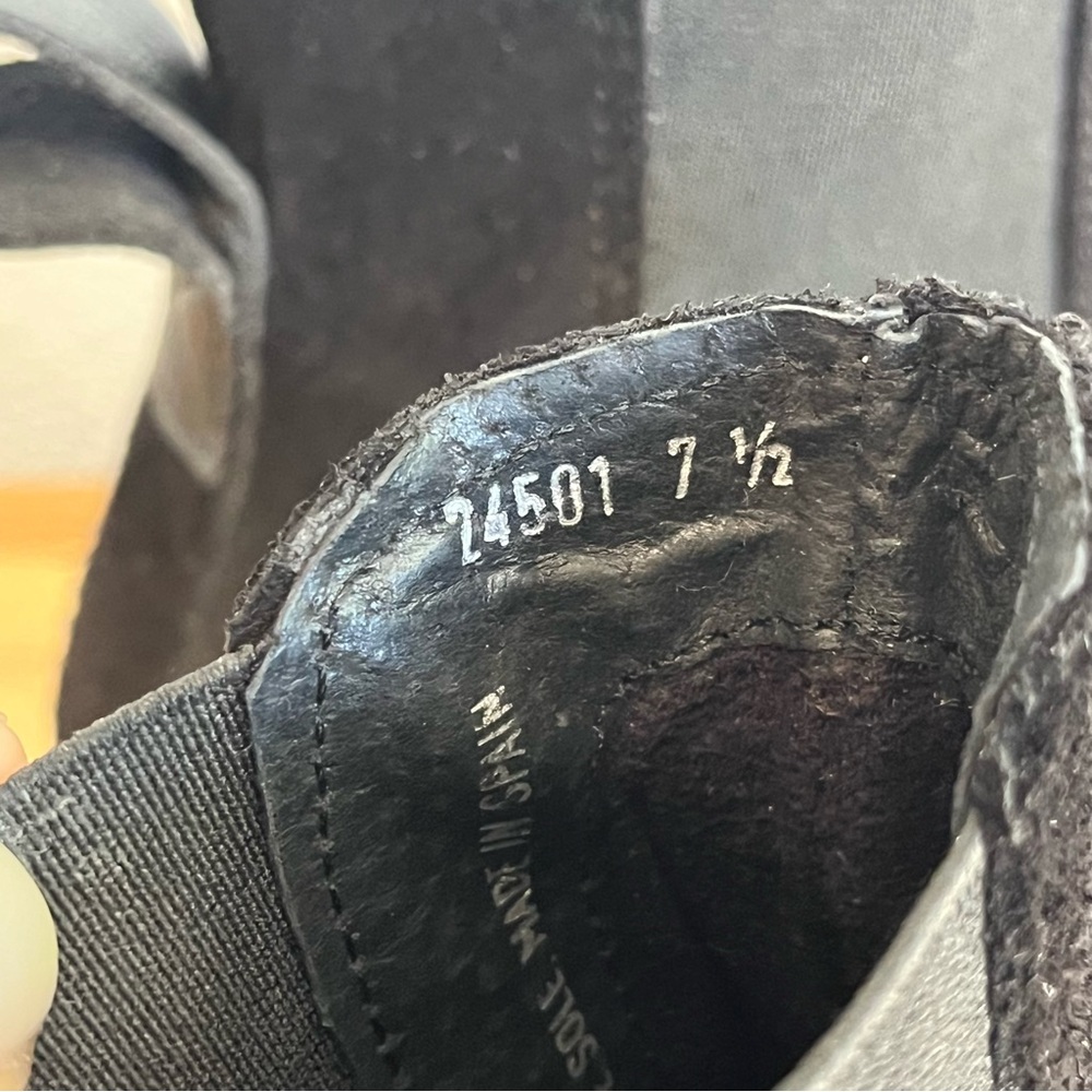 Bertuchi Lug Sole Chelsea Boots Suede EU 38 - Picture 9 of 10